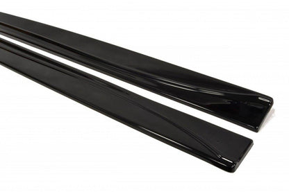 Side skirts diffusers jaguar xf x250 (facelift)