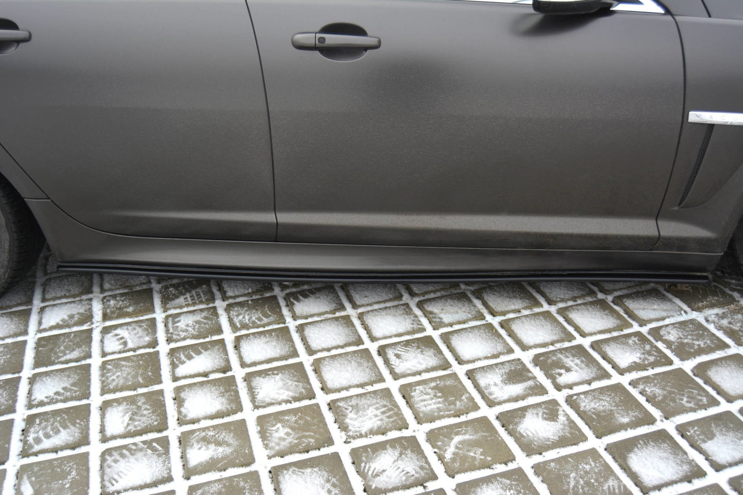 Side skirts diffusers jaguar xf (x250) mk1 sportbrake s-pack