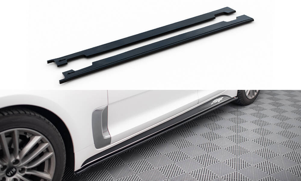 Side skirts diffusers kia stinger gt / gt-line / standard mk1