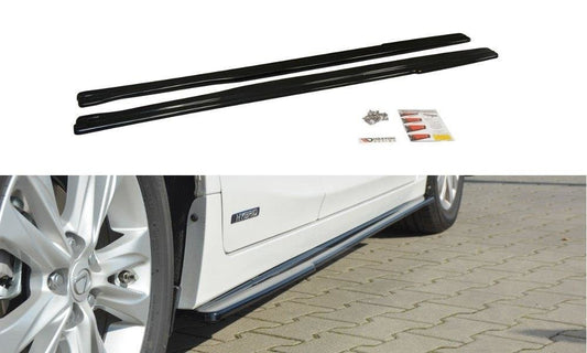 Side skirts diffusers lexus ct mk1 facelift