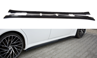 Side skirts diffusers maserati quattroporte mk5 facelift