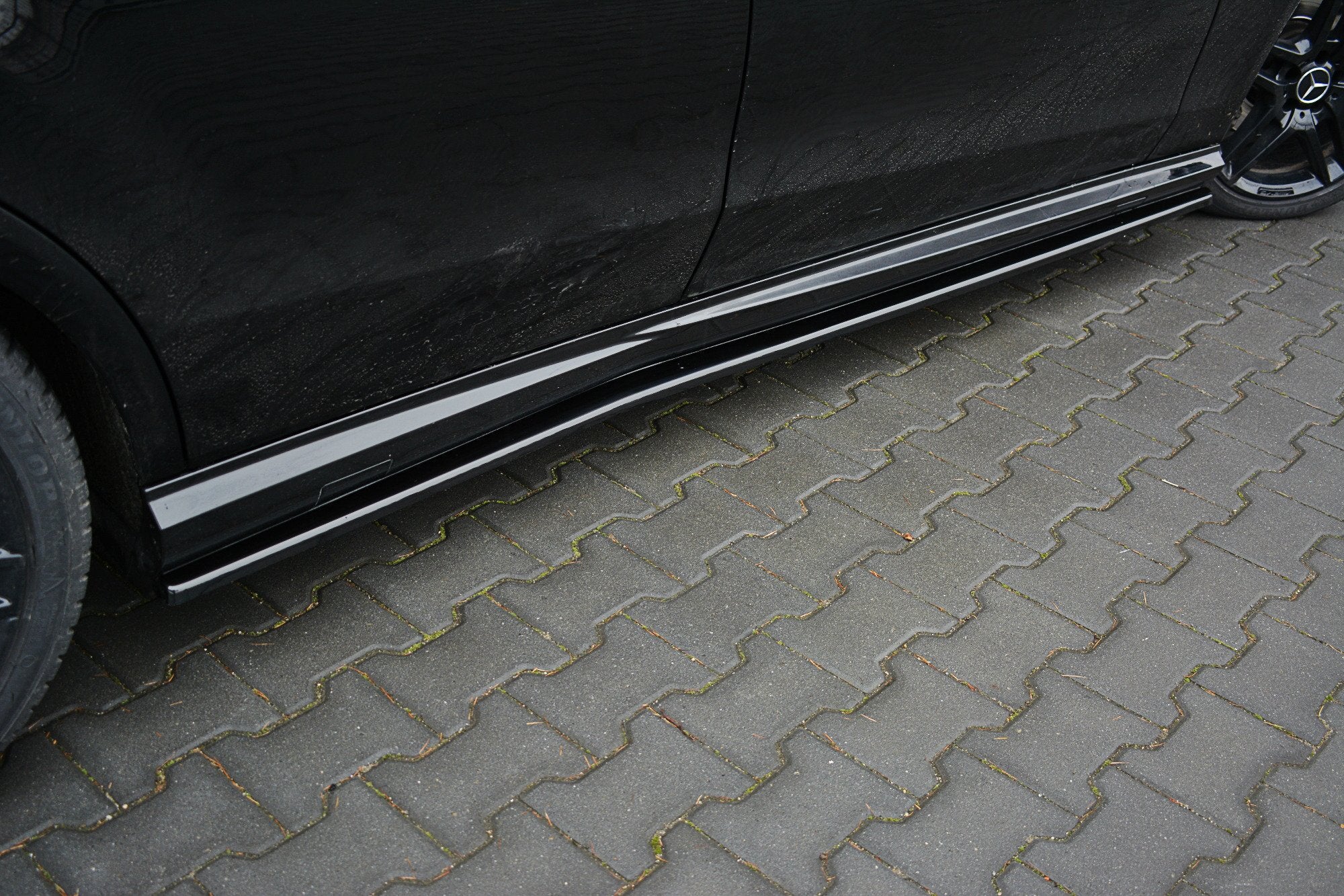 Side skirts diffusers mercedes-benz e63 amg w212