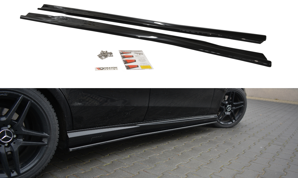 Side skirts diffusers mercedes-benz e63 amg w212