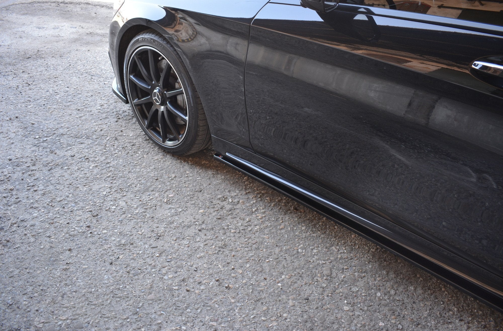 Side skirts diffusers mercedes-benz s-class amg-line w222