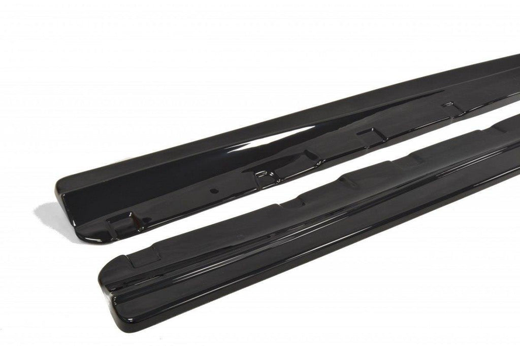 Side skirts diffusers mercedes c-class w204 (facelift)