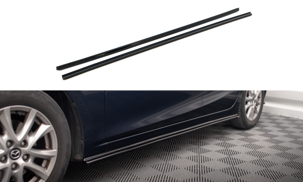 Side nederdele diffusorer Mazda 3 Bn (MK3)