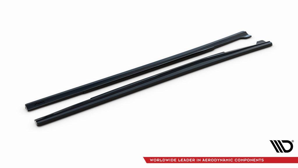Side skirts diffusers mercedes a w176/ cla 117 amg/ cla 117 amg line facelift