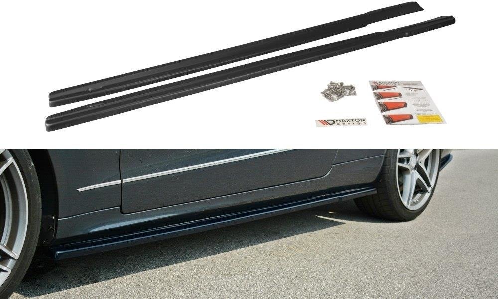 Side skirts diffusers mercedes - benz e coupe / cabrio c207 facelift / a207 facelit