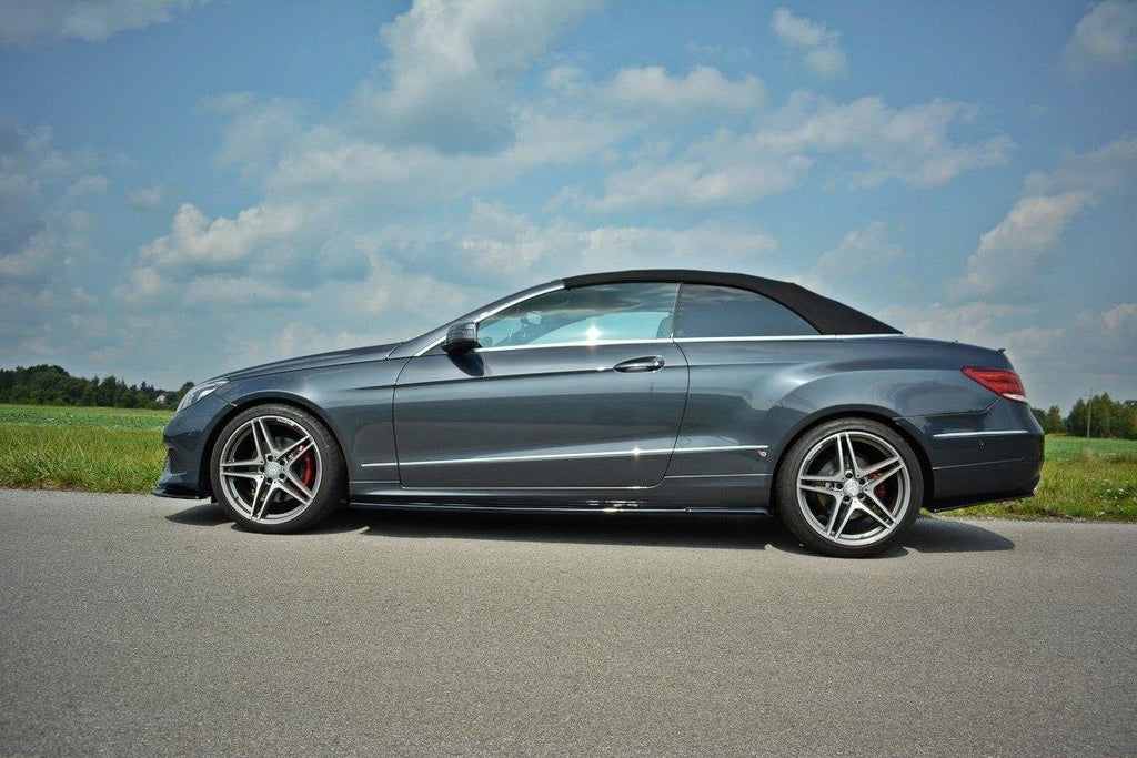 Side skirts diffusers mercedes - benz e coupe / cabrio c207 facelift / a207 facelit