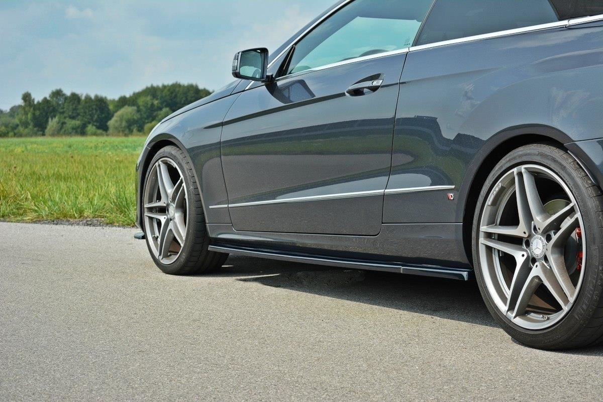 Side skirts diffusers mercedes - benz e coupe / cabrio c207 facelift / a207 facelit