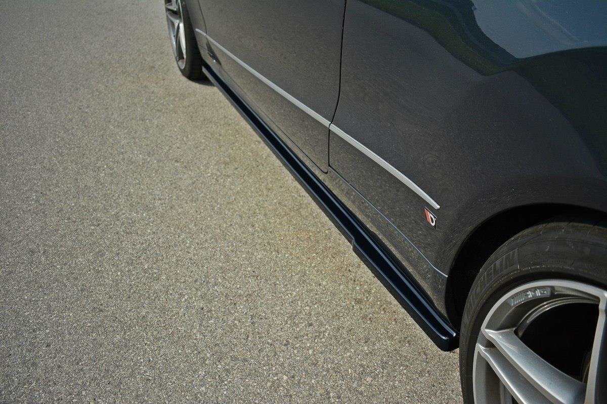 Side skirts diffusers mercedes - benz e coupe / cabrio c207 facelift / a207 facelit