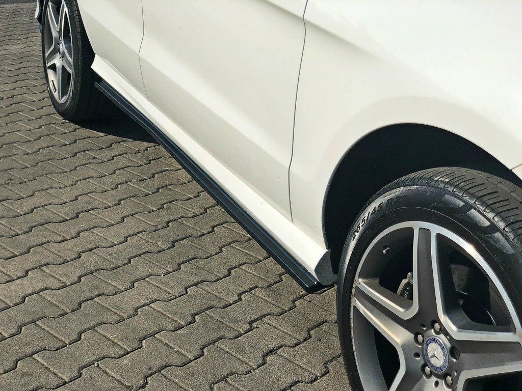 Side skirts diffusers mercedes gle w166 amg-line