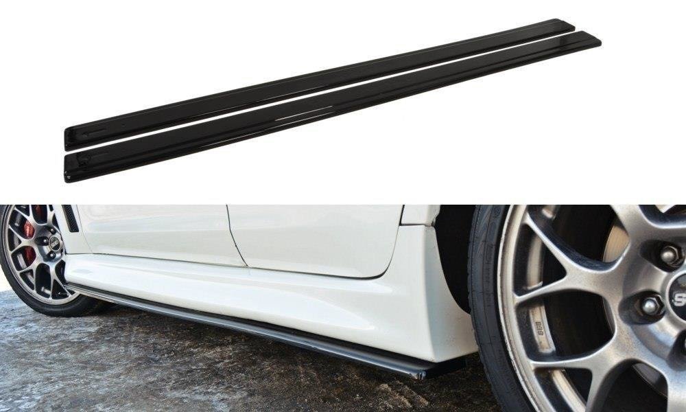 Side skirts diffusers mitsubishi lancer evo x