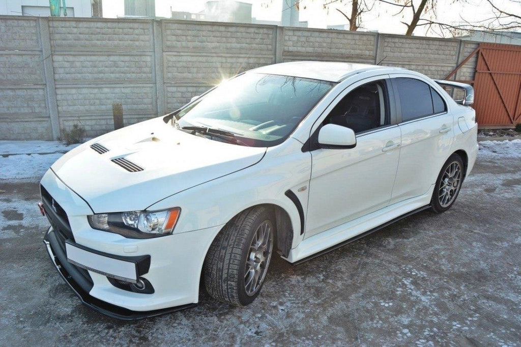Side skirts diffusers mitsubishi lancer evo x