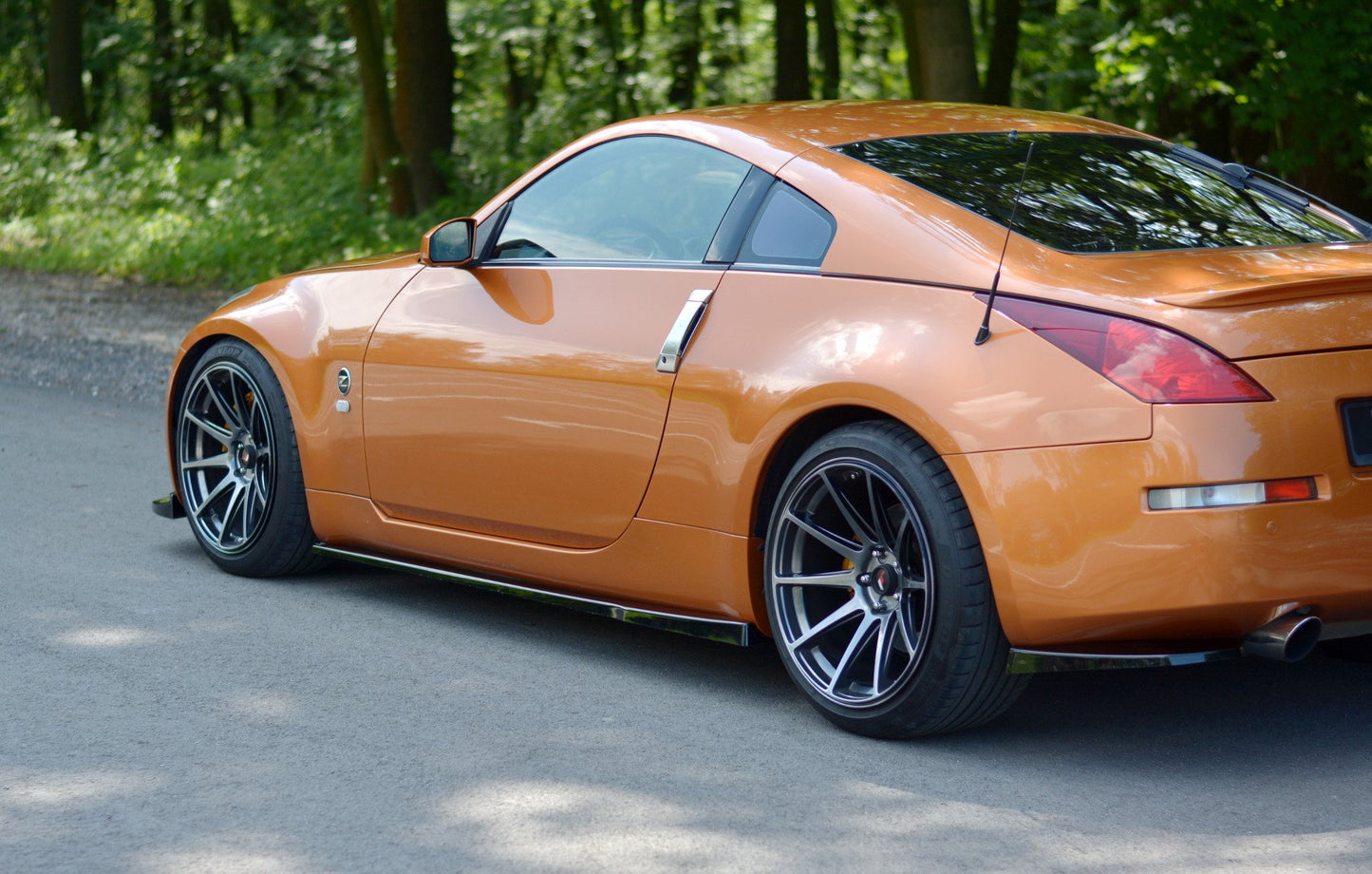 Side skirts diffusers nissan 350z