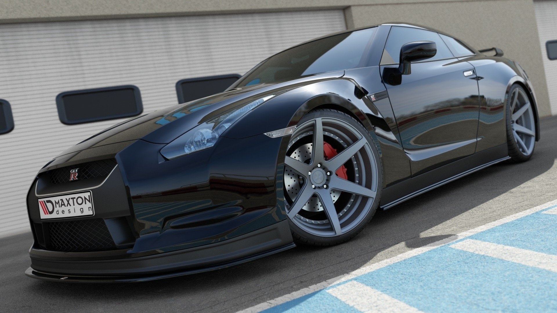 Sivuhameet hajottimet Nissan GT-R -pekainkupee (R35-sarja)