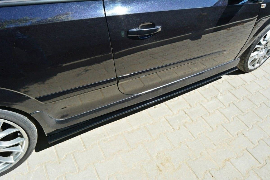 Side skirts diffusers opel astra h (for opc / vxr)