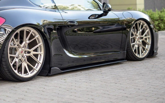 Side skirts diffusers porsche cayman mk2 981c