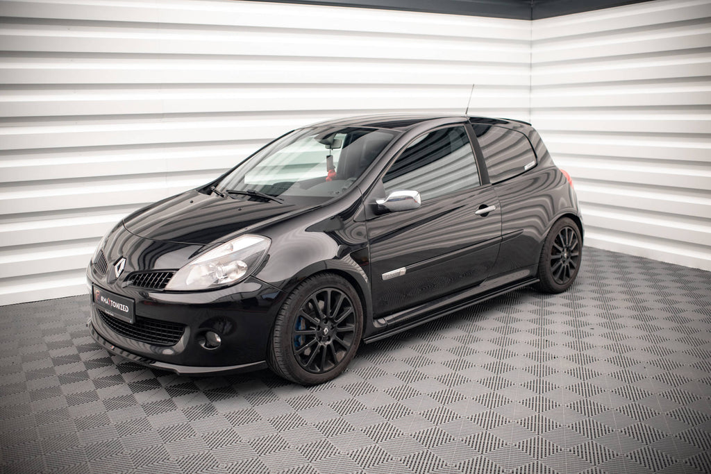 Side skirts diffusers renault clio mk3 rs