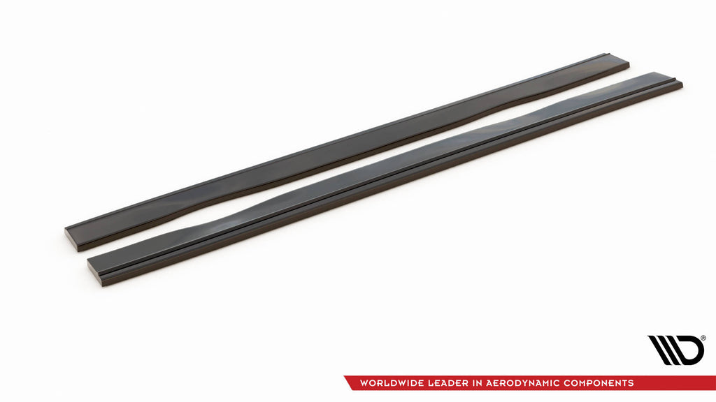 Side skirts diffusers renault clio mk3 rs