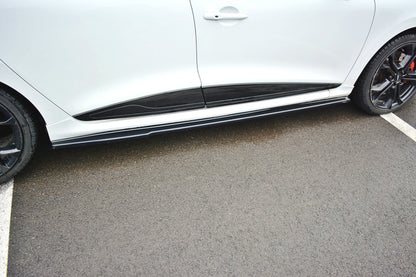 Side skirts diffusers renault clio mk4 rs