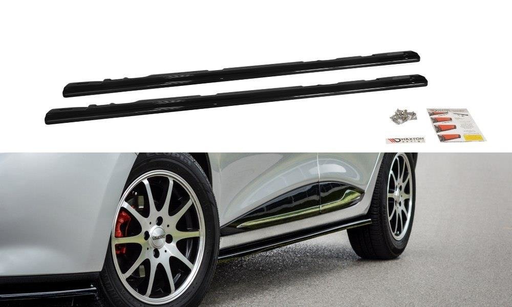 Side skirts diffusers renault clio mk4