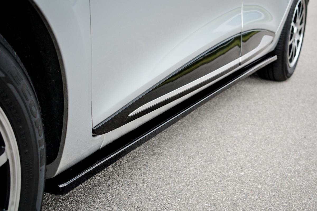 Side skirts diffusers renault clio mk4