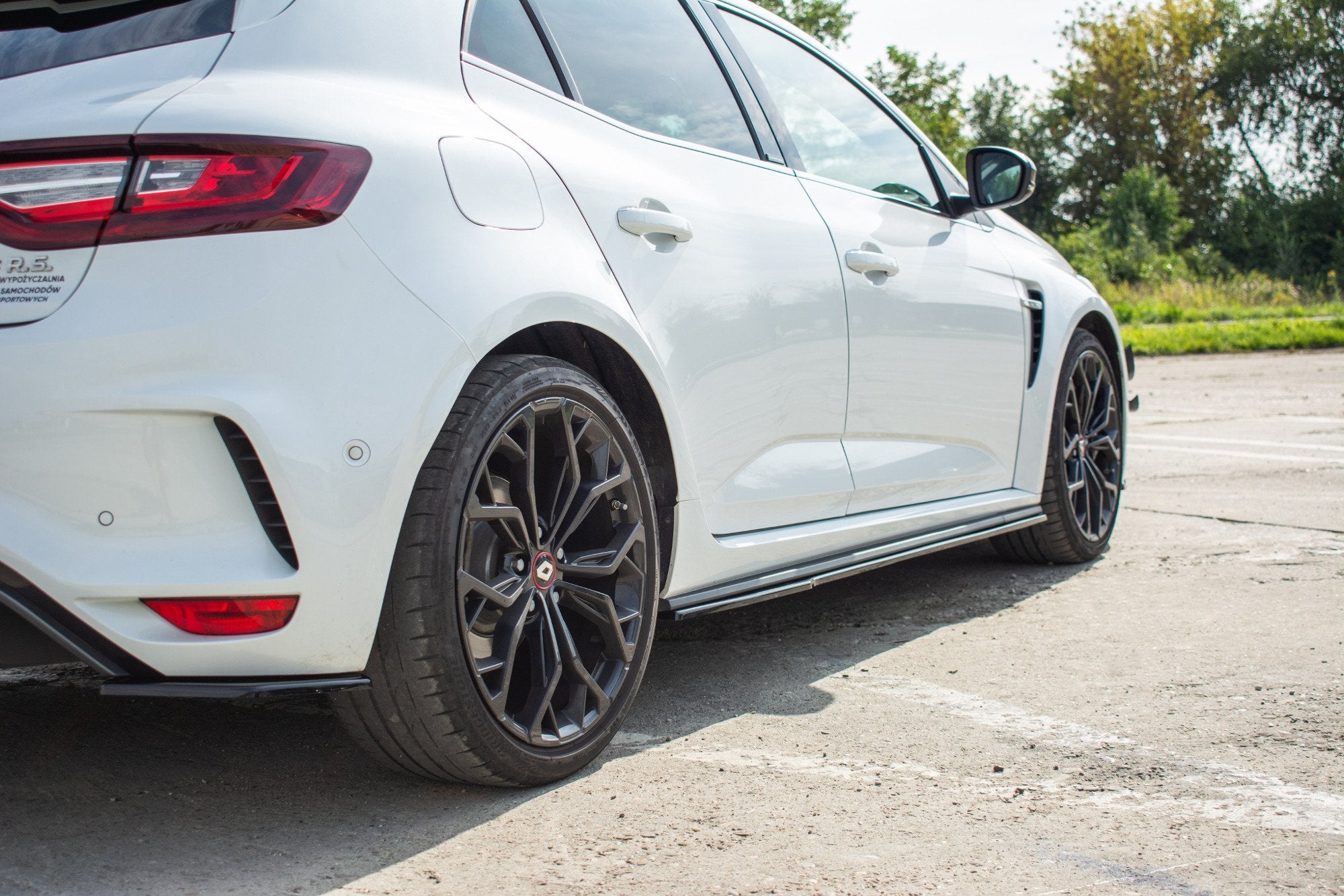Sivuhameet hajottimet Renault Megane IV RS