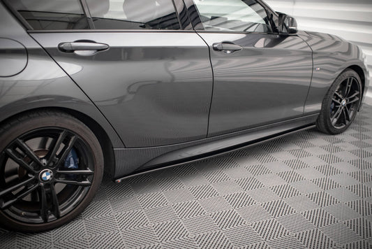 Side skirts diffusers v.1 bmw 1 f20 m135i / m140i / m-pack