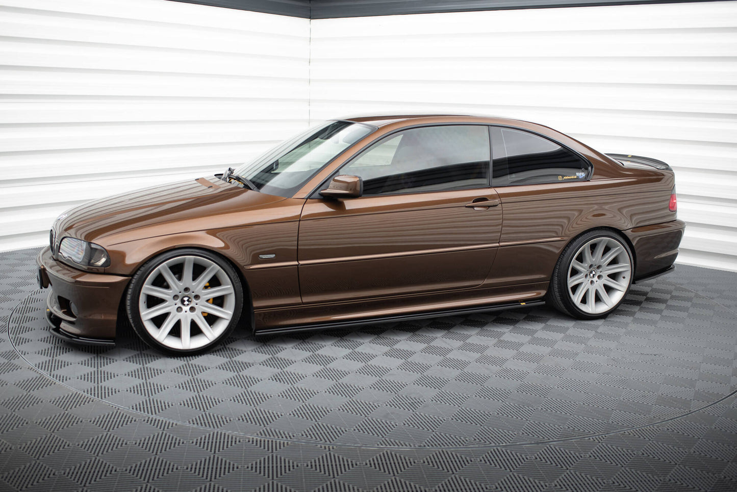Side skirts diffusers v.1 for bmw 3 e46 mpack coupe