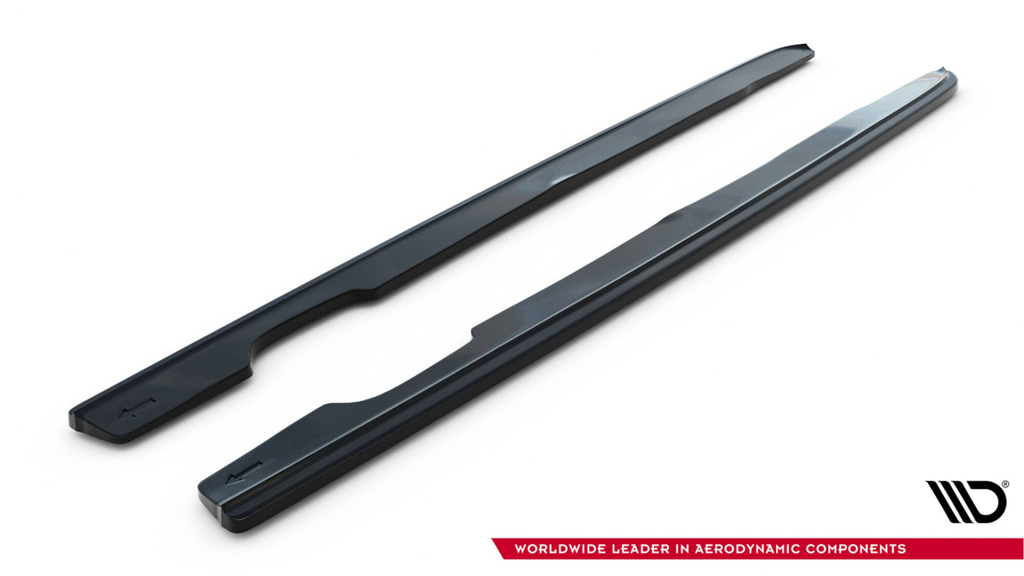 Side skirts diffusers v.1 for bmw 3 e46 mpack coupe