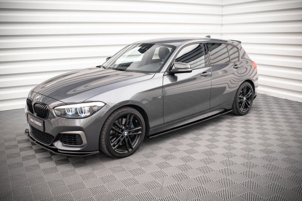 Side skirts diffusers v.2 bmw 1 f20 m135i / m140i / m-pack