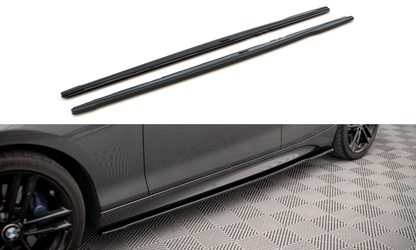 Side skirts diffusers v.2 bmw 1 f20 m135i / m140i / m-pack
