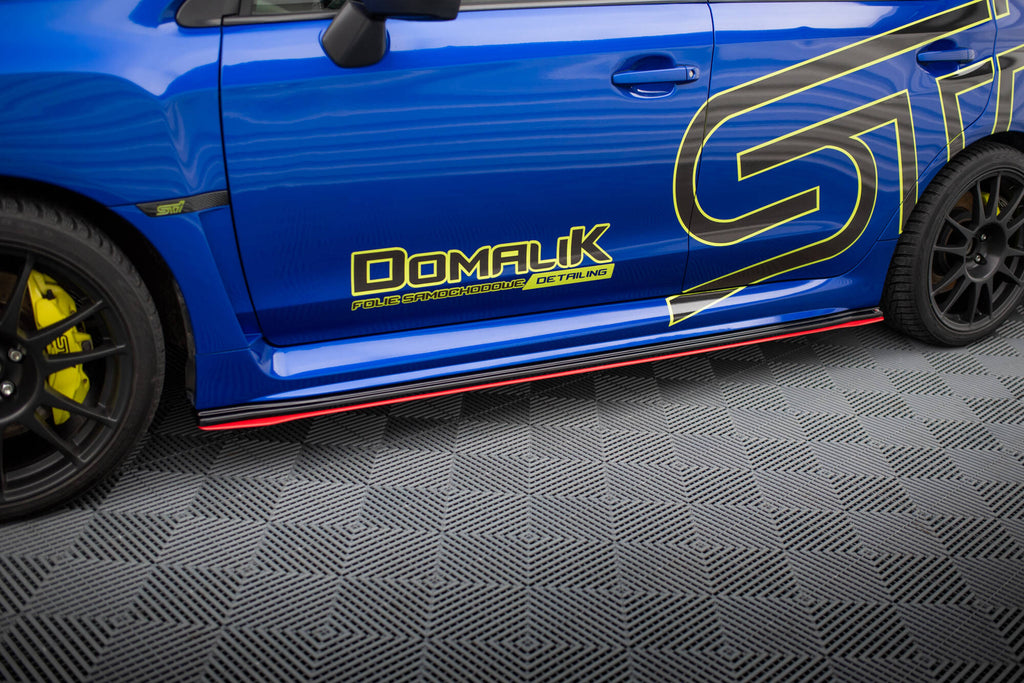 Side Skirts Diffusers v.2 Subaru WRX STI