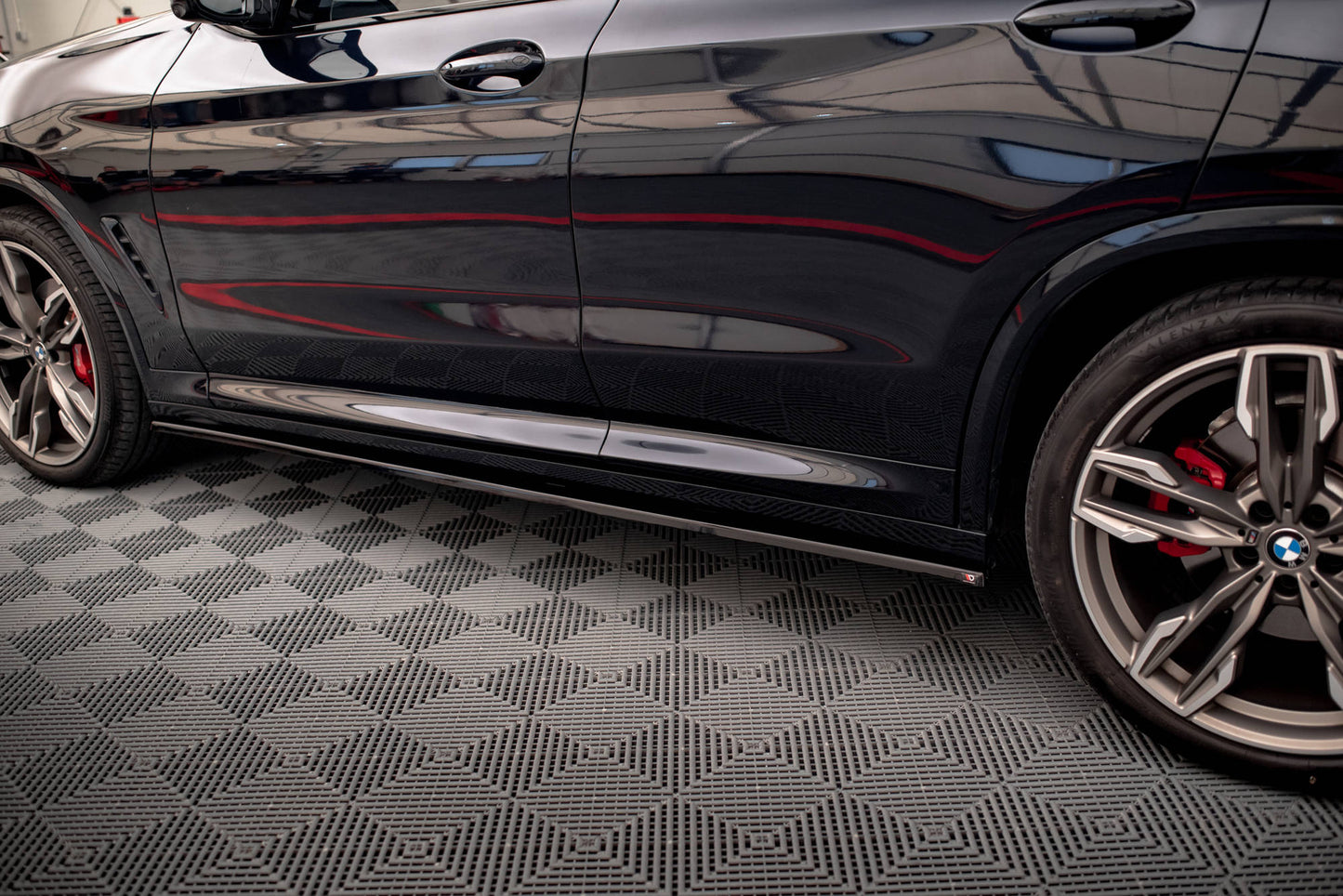 Side skirts diffusers v. for bmw x3 m40d / m40i / m-pack g01