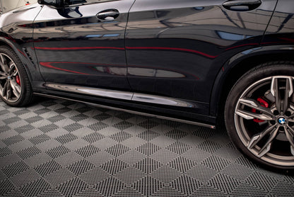 Side skirts diffusers v. for bmw x3 m40d / m40i / m-pack g01