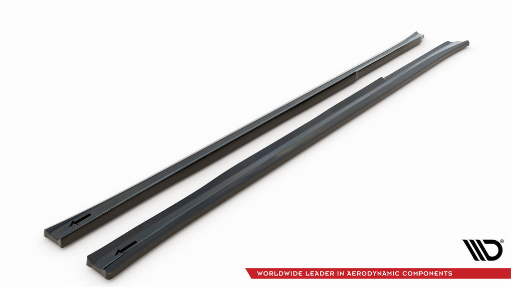 Side skirts diffusers v. for bmw x3 m40d / m40i / m-pack g01
