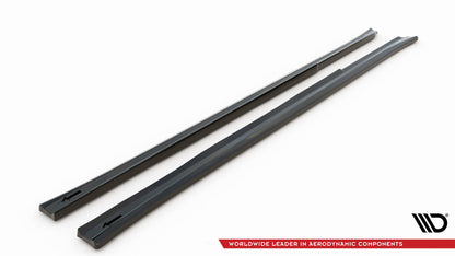 Side skirts diffusers v. for bmw x3 m40d / m40i / m-pack g01