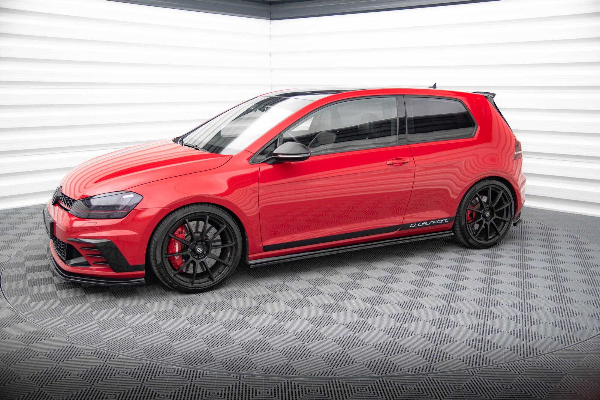 Side skirts diffusers vw golf mk7 gti clubsport