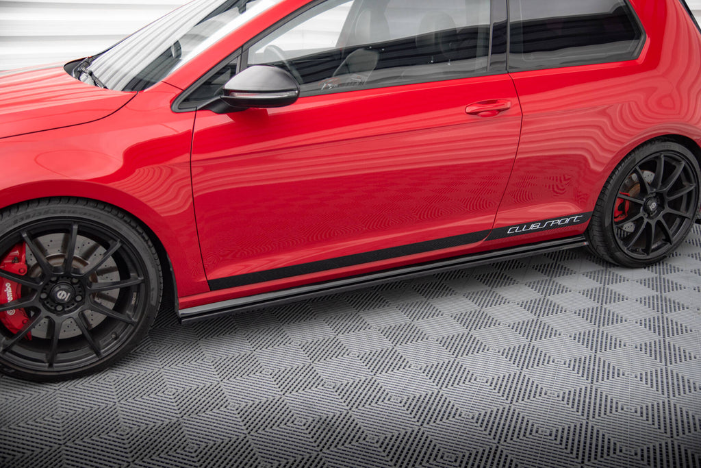 Side skirts diffusers vw golf mk7 gti clubsport
