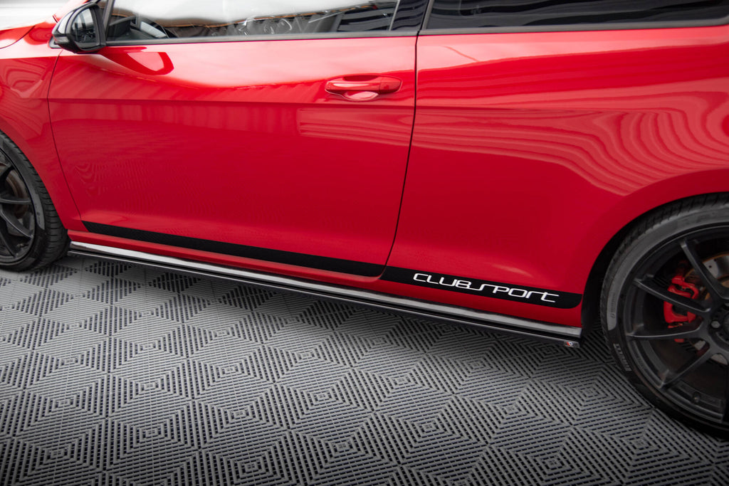 Side skirts diffusers vw golf mk7 gti clubsport
