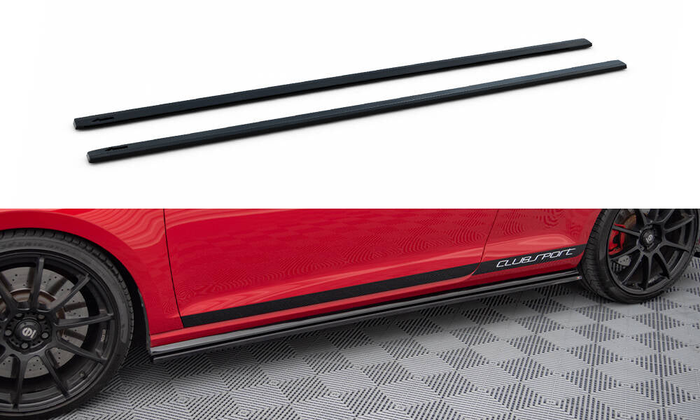 Side skirts diffusers vw golf mk7 gti clubsport