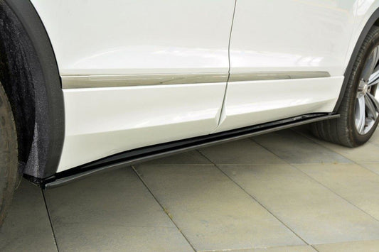 Side skirts diffusers vw tiguan mk2 r-line