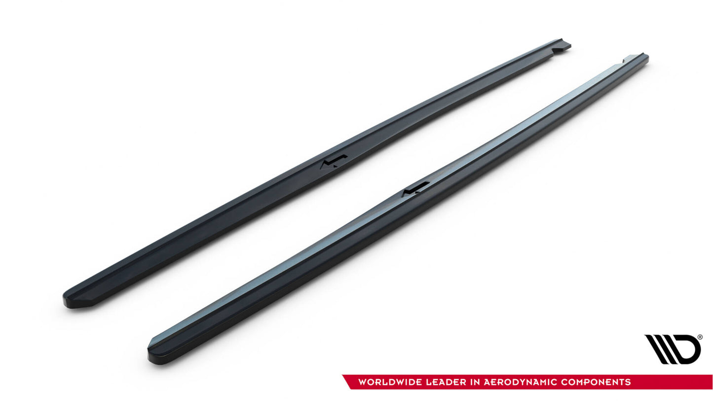 Side skirts diffusers for bmw 3 e92 mpack