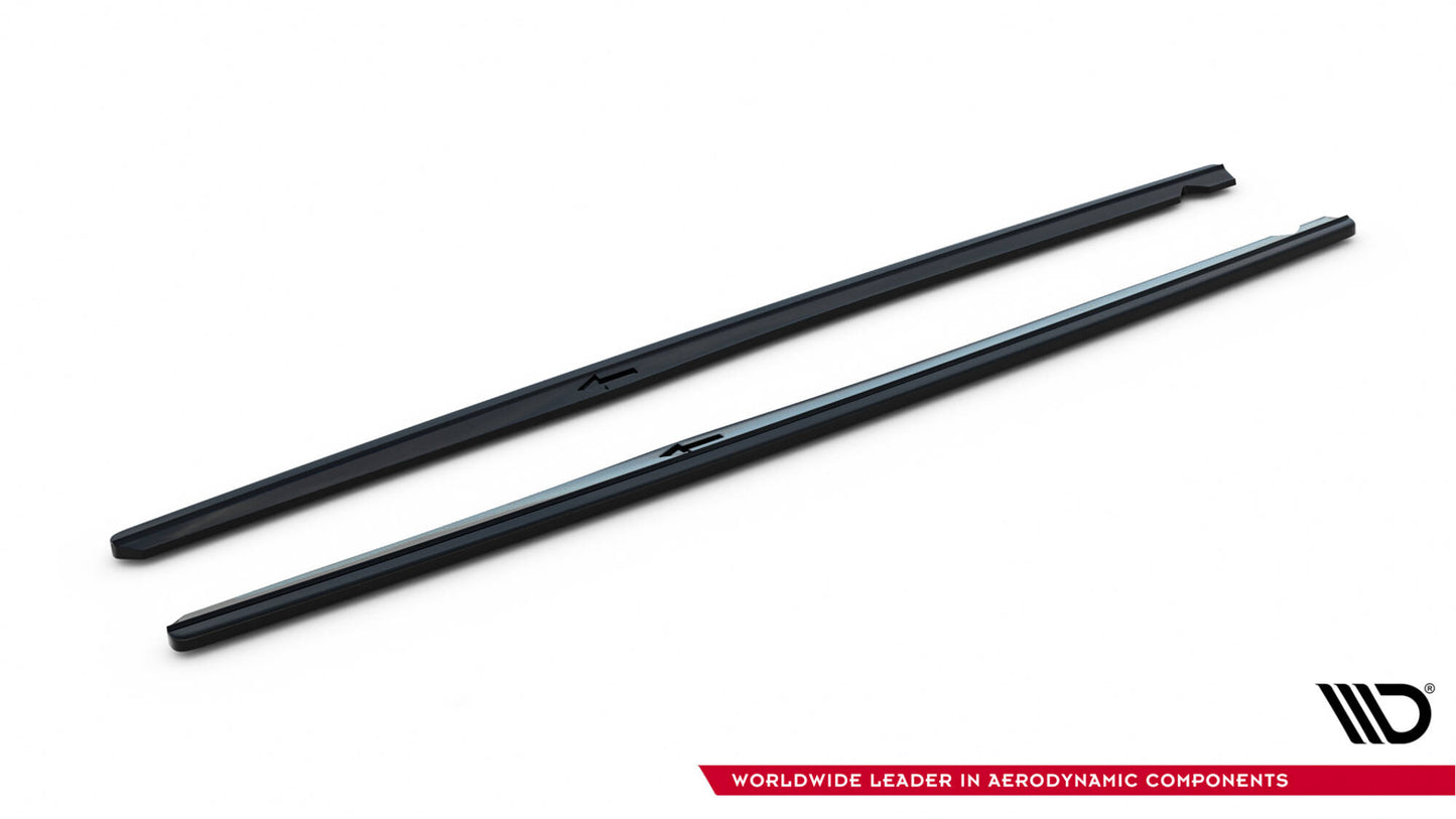 Side skirts diffusers for bmw 3 e92 mpack