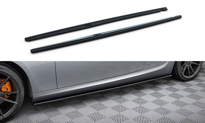 Side skirts diffusers for bmw 3 e92 mpack