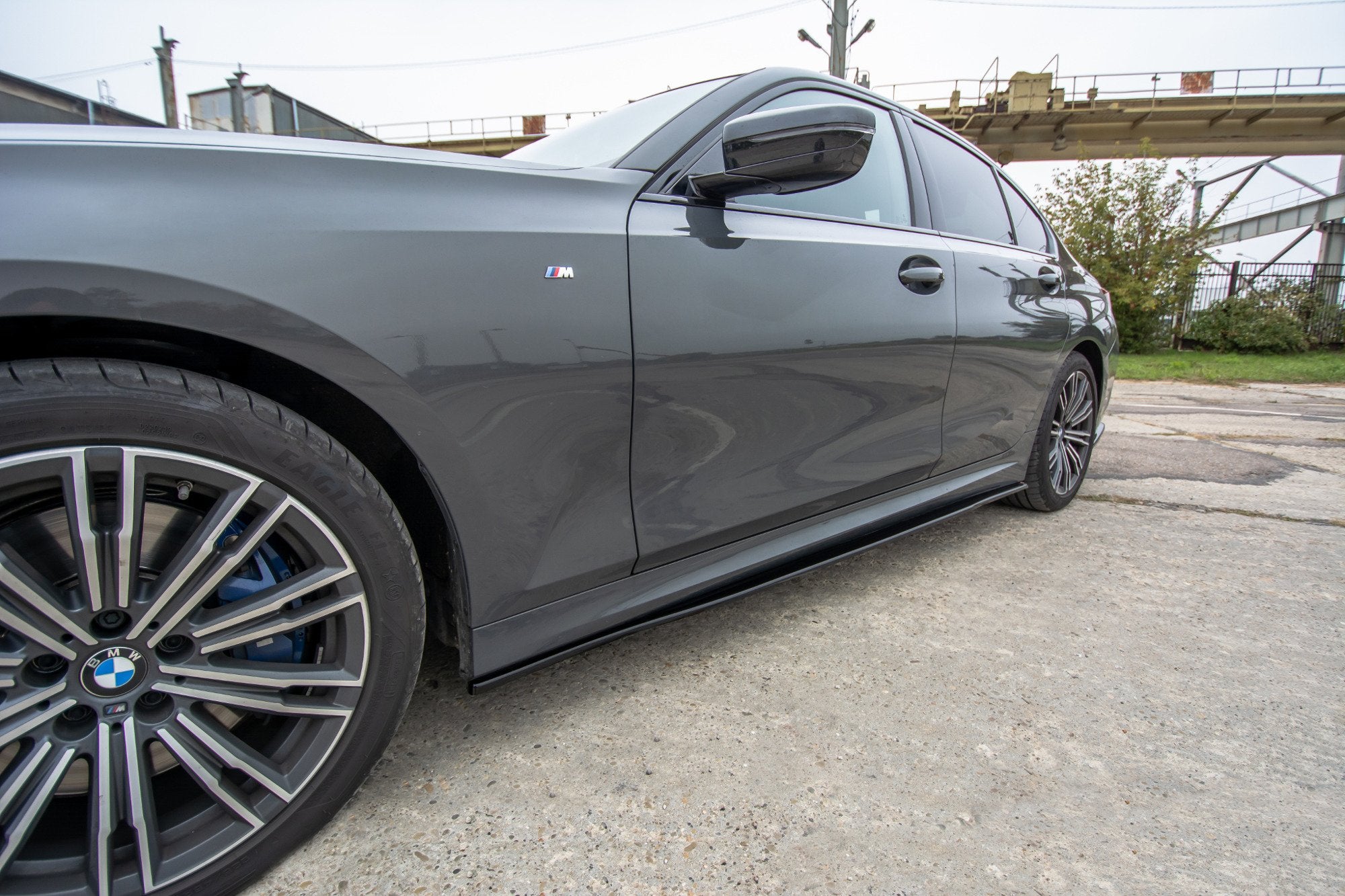 Side Skirts Diffusers for BMW 3 G20 M-Pack