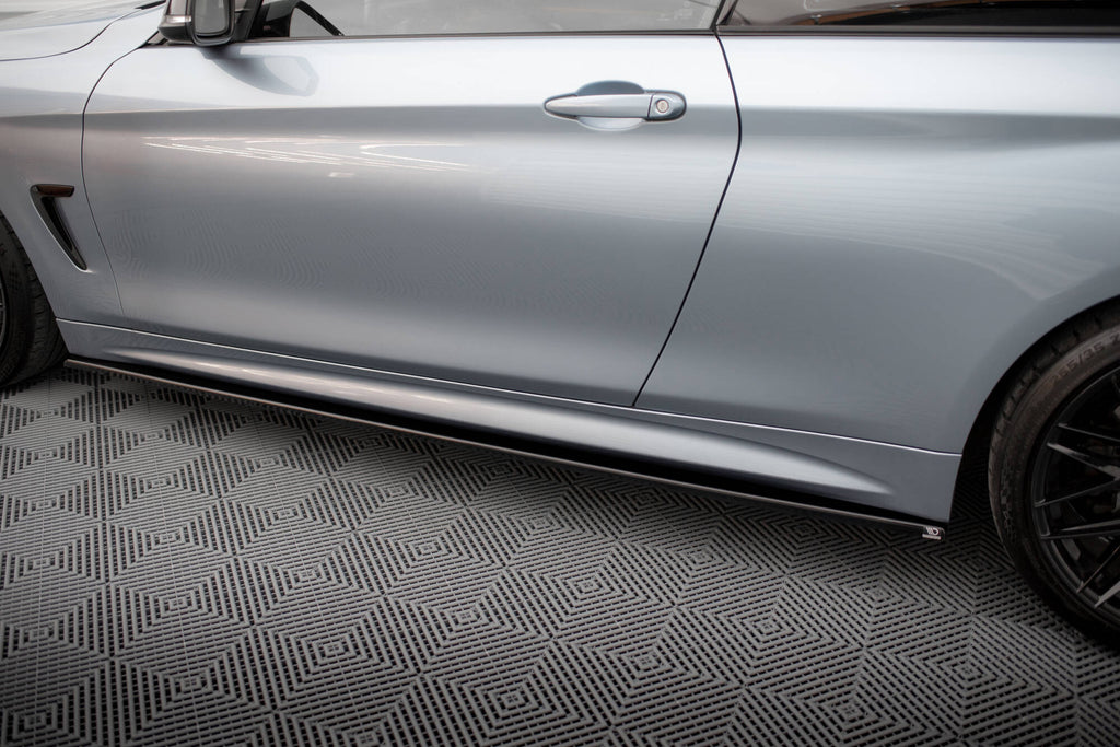 Side skirts diffusers for bmw 4 coupe / gran coupe / cabrio m-pack f32 / f36 / f33