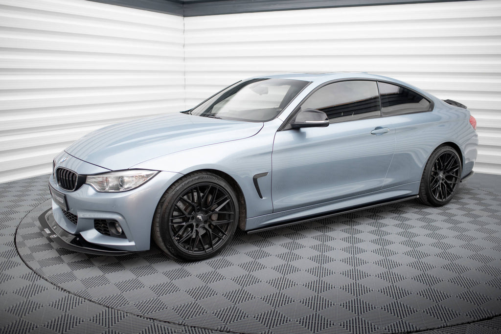 Side skirts diffusers for bmw 4 coupe / gran coupe / cabrio m-pack f32 / f36 / f33