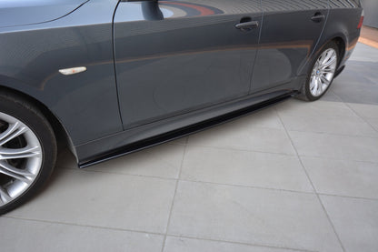Side skirts diffusers for bmw 5 e60/61 m-pack